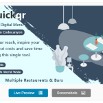 QuickQR Pro v2.2 - Saas - QR Code Restaurant Menu Maker - Laravel CMS