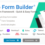 PHP Form Builder v6.1 - Advanced HTML forms generator with Drag & Drop